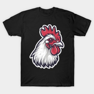 chicken rooster Logo T-Shirt